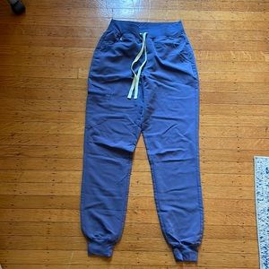 FIGS small tall Space Navy Zamora High Waisted 2.0 - Tall Jogger Scrub Pants